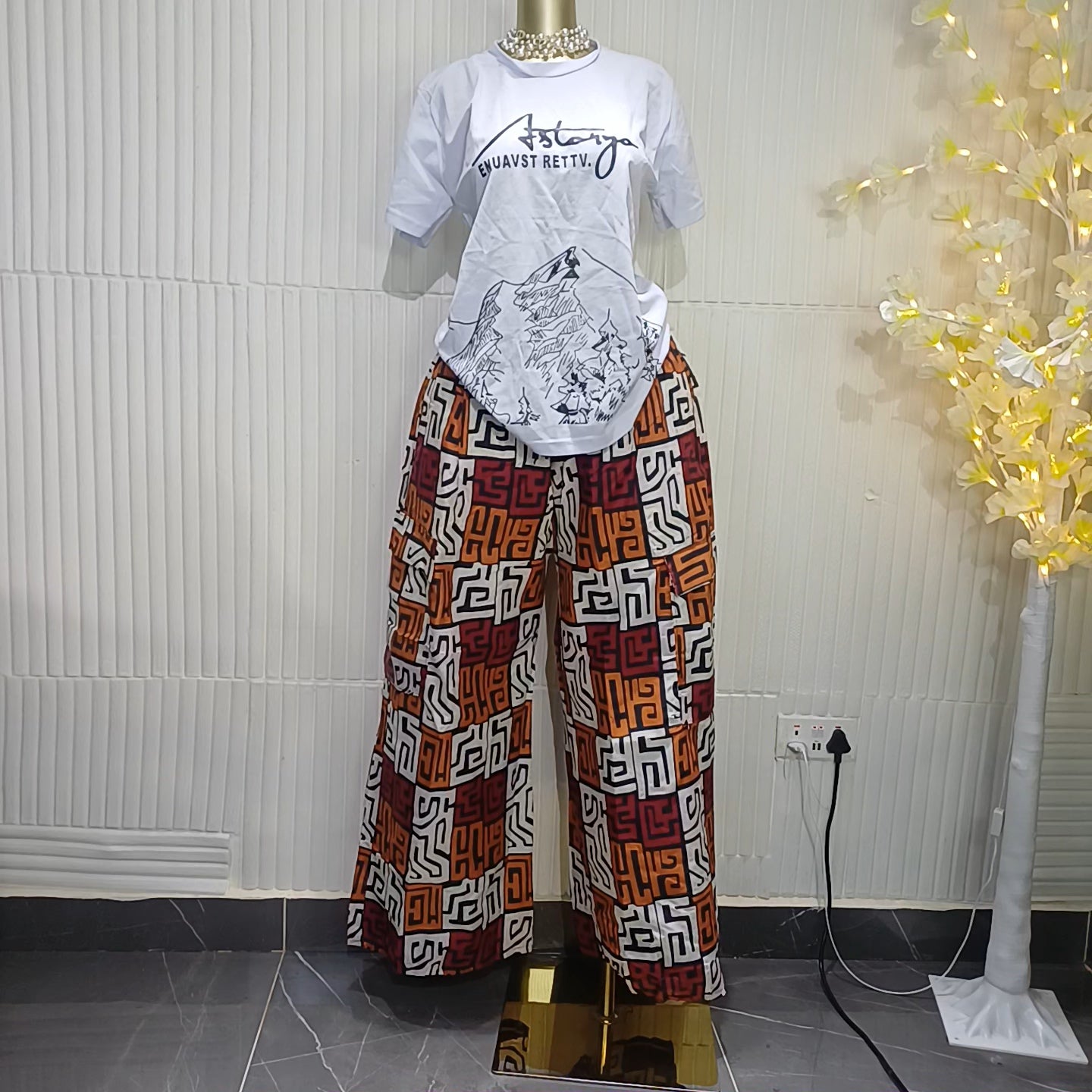 Luxury Ankara trousers