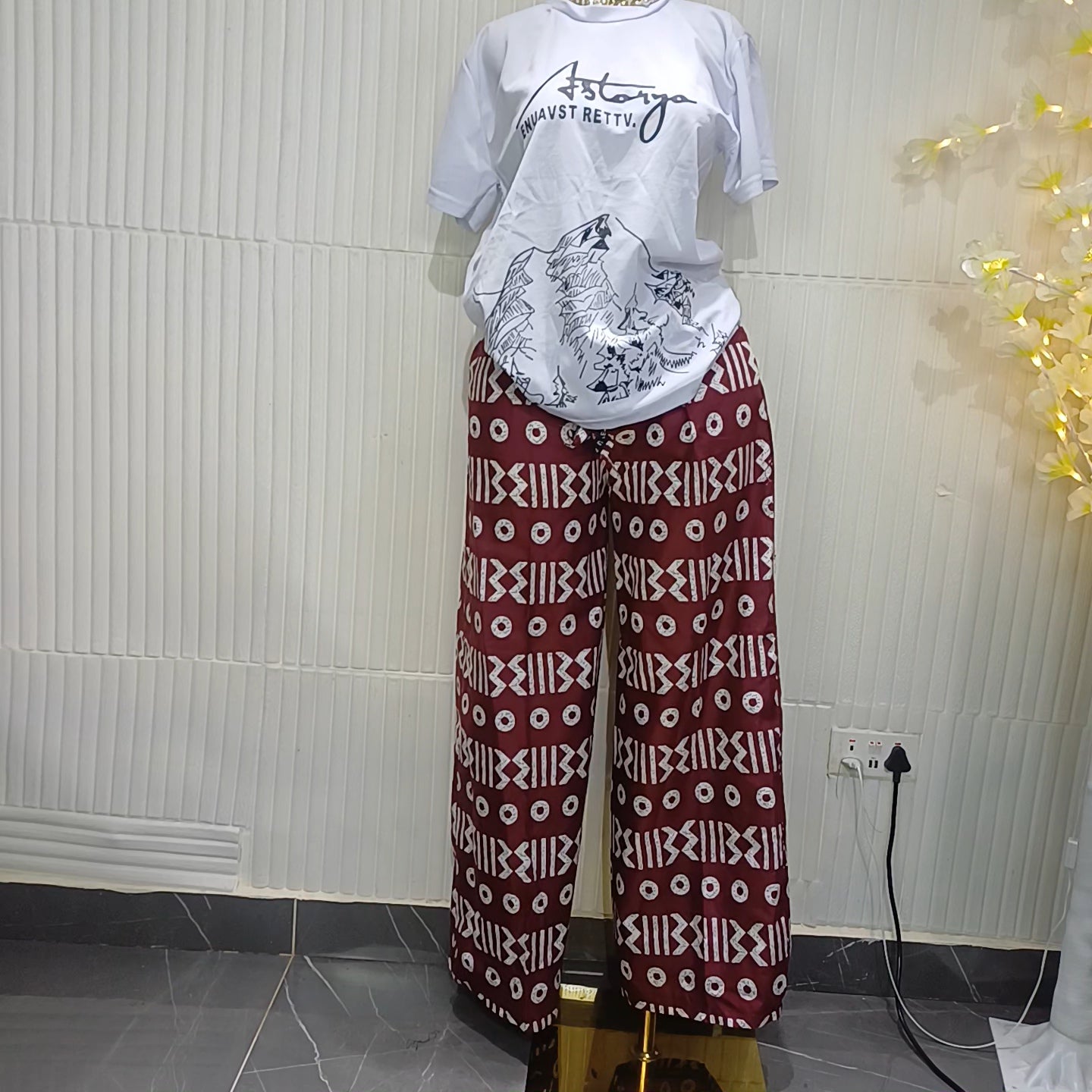 Luxury Ankara trousers